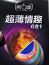 第六感避孕套 超薄情趣66只 安全套套大顆粒螺紋帶刺男女用成人計(jì)生byt 曬單實(shí)拍圖