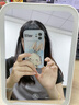 鯨咖適用蘋(píng)果17promax手機殼2025新款高級感玻璃外殼iphone16Pro卡通兔子女款17Air全包ip15防摔保護套 【珠光白-蝴蝶結兔子】 iPhone 17 Pro Max 曬單實(shí)拍圖