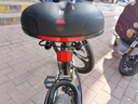 卟橡德國自行車(chē)坐墊座鞍山地車(chē)座椅超軟加厚硅膠坐鞍套車(chē)座子單車(chē)配件 彈簧雙倍柔軟-黑紅 曬單實(shí)拍圖
