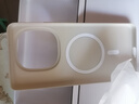 世詠（SHIYONG）適用iqoo13手機殼 vivoiqoo13保護套膚感強磁吸充電全包超薄磨砂硬殼防摔高級男女款 巖白色 曬單實(shí)拍圖