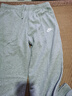 耐克（NIKE）男運動(dòng)褲 春秋針織直筒休閑褲 輕便休閑 BV2714-063 灰 XL 曬單實(shí)拍圖