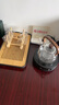 憶壺茶玻璃煮茶壺電陶爐煮茶器新款養生壺燒水壺泡茶壺茶具套裝 【11件】壺+爐+6杯+松木杯架+茶盤(pán)+茶巾 曬單實(shí)拍圖