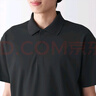 MUJI  Walker 男式 防紫外線(xiàn)性能 POLO衫 防曬衫防曬衣防曬服BIA05A3S 黑色 2XL （185/112A） 曬單實(shí)拍圖