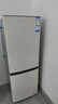 海爾（Haier）冰箱出品雙開門二門177升冰箱家用小型冰箱租房省電不占地冷藏冷凍統(tǒng)帥家用小冰箱 以舊換新 177升雙門冰箱節(jié)能省電 兩天約用1度電 曬單實(shí)拍圖