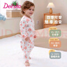 笛莎（DEESHA）嬰兒衣服寶寶連體衣新生兒衣服爬服可外穿爬服印花陽(yáng)光小兔80 曬單實(shí)拍圖