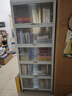 唐輯鋼制書柜兒童書架置物架防塵收納柜儲(chǔ)物柜一體靠墻柜子2門長60 曬單實(shí)拍圖