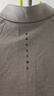 伯希和（Pelliot）戶(hù)外抓絨衣男女春季抗菌保暖衣立領(lǐng)T恤內搭打底衫114315385灰XL 曬單實(shí)拍圖