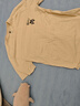 名創(chuàng)優(yōu)品（MINISO）短袖男純棉休閑寬松夏季圓領(lǐng)百搭青少年潮流半袖t恤 白 XL 曬單實拍圖