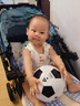 匹克足球3號兒童訓練球幼兒園娛樂(lè )小學(xué)生校園基礎款球少兒比賽球黑白 曬單實(shí)拍圖