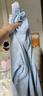 莫代爾夏季月子服純棉薄款8月份9產(chǎn)后哺乳孕婦睡衣女春秋大碼懷孕期產(chǎn)婦 923藍(lán)色簡(jiǎn)約【100%棉】 L 建議100-120斤】 曬單實(shí)拍圖