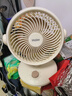 海爾（Haier）空氣循環(huán)扇家用輕音電風扇渦輪對流換氣桌面臺式小風扇空調(diào)伴侶大風量搖頭節(jié)能臺扇電扇HFX-J2050A 曬單實拍圖