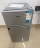 奧克斯小冰箱家用小型迷你冷藏冷凍兩用出租房宿舍用節能省電寢室辦公室電冰箱 【熱賣(mài)款 升級凈化去味】22A126DW銀 曬單實(shí)拍圖
