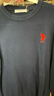 U.S. POLO ASSN.男士針織衫簡(jiǎn)約商務(wù)毛衣秋冬純棉保暖男裝上衣寬松打底毛衫 曬單實(shí)拍圖