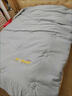 LUOLAI HOME羅萊出品2025新款黃金繭蠶絲軟絲羊絨子母被秋冬加厚保暖被芯被子 玫瑰的故事 白色 200*230cm5+7斤 曬單實(shí)拍圖