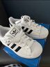 阿迪達斯（adidas）三葉草男女新款貝殼頭二代SUPERSTAR II明星同款經(jīng)典板鞋運動(dòng)鞋 IH8659【曬圖退10】 38 曬單實(shí)拍圖