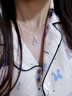 DRIG銀項鏈女2025新款生日禮物女生吊墜首飾送女友老婆七夕情人節葫蘆 代寫(xiě)賀卡聯(lián)系客服 曬單實(shí)拍圖