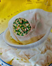 灣仔碼頭薺菜馬蹄大餛飩600g30只素餛飩云吞早餐夜宵速食冷凍混沌 曬單實(shí)拍圖