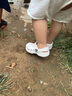 百慕傾臣德國(guó)手術(shù)室洞洞鞋女款2025新款夏季外穿耐磨防滑防臭包頭涼拖女士 米綠 38-39 正碼（內(nèi)長(zhǎng)245MM） 曬單實(shí)拍圖