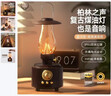 YTFY德國柏林之聲通用復古FM收音機U盤(pán)插卡小夜燈音響煤油燈藍牙音箱 煤油燈音箱（深木紋） 曬單實(shí)拍圖