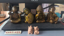 朱炳仁 四不小和尚-不說(shuō) 客廳玄關(guān)桌面擺件 曬單實(shí)拍圖