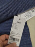 恒源祥100%純羊毛圍巾男女通用秋冬季新款條紋商務(wù)圍脖生日禮物禮袋裝 藍色 【禮盒包裝】 均碼(20cm*160cm) 曬單實(shí)拍圖