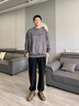 海瀾之家馬丁靴男鞋秋季新款復古英倫皮靴子高幫工裝鞋子男百搭戶(hù)外休閑鞋 棕色 【現貨/標準尺碼】 41 曬單實(shí)拍圖