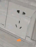 國際電工（FDD） 86型自粘貼加高插座防水罩防濺盒智能電源插座防水盒保護罩 白透二位加高防水盒 曬單實拍圖