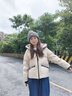 波司登25新款羽絨服女短款90絨冰雪運動(dòng)時(shí)尚冬季連帽保暖外套B250246804 焙茶色7E40 S 160/84A 體重約100-110斤 曬單實(shí)拍圖