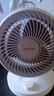 夏普 （SHARP）電風(fēng)扇空氣循環(huán)扇家用臺扇低噪電風(fēng)扇搖頭渦輪對流大風(fēng)力辦公室宿舍桌面風(fēng)扇節能小風(fēng)扇 【機械款】抗菌扇葉+風(fēng)大音輕+香薰驅蚊 曬單實(shí)拍圖