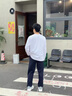XJSGS官方國際正品牌男士高端休閑褲秋季斜紋直筒褲輕奢侈寬松垂感長褲 高檔藏青色【現(xiàn)貨速達(dá)】 春秋款 3XL 建議【160-190斤】 曬單實(shí)拍圖
