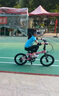 書(shū)比超輕兒童折疊自行車(chē)男女孩4-16歲變速山地車(chē)中大童學(xué)生車(chē)童車(chē)009 16寸-009-公主粉（6速） 曬單實(shí)拍圖