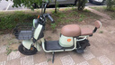 雅迪國家補貼甜橙星恒鋰電80KM長續(xù)航電動車智能電動自行車通勤代步電瓶車新國標男女春辰綠 曬單實拍圖