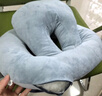 WITCEMEY午睡枕辦公室午睡神器u型午休趴睡枕學(xué)生成人工位桌椅冰絲抱枕 曬單實(shí)拍圖