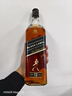 尊尼獲加（JOHNNIE WALKER）黑方黑牌 12年 蘇格蘭 調和型威士忌 1000ml 進(jìn)口洋酒 裸瓶裝 曬單實(shí)拍圖
