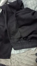 軒萊雅（XUANLAIYA）歐美復古牛仔褲男寬松黑色百搭直筒拖地褲秋季高街潮牌闊腿長(cháng)褲潮 黑色 XL 曬單實(shí)拍圖