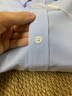 U.S. POLO ASSN.襯衫男春秋長(cháng)袖白色休閑工裝外套高端免燙抗皺寬松藍色男士襯衣 曬單實(shí)拍圖