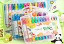 晨光（M&G）文具24色食品級(jí)水溶油畫(huà)棒 可水洗彩繪棒 幼兒旋轉(zhuǎn)出芯蠟筆炫彩棒AGMY3270生日開(kāi)學(xué)禮物 曬單實(shí)拍圖