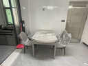 顧恩巖板餐桌椅組合現代簡(jiǎn)約輕奢家用小戶(hù)型伸縮折疊吃飯桌子可變圓桌 12mm加厚巖板-四軌旗艦電磁爐款 1.2m 桌+4(實(shí)木椅) 曬單實(shí)拍圖