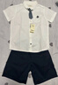 戴維貝拉（DAVE＆BELLA）禮服表演服裝演出服學院紳士周歲禮服寶寶衣服兒童套裝男童夏裝 白色 90 cm（建議身高80-90cm） 曬單實拍圖
