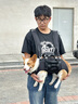 wakytu英國品牌雙肩橫背包中大型犬背狗神器寵物外出助行老犬患病大狗 L碼【適用17-27斤以?xún)取?曬單實(shí)拍圖