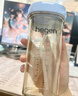 HEGEN海格恩吸管杯1-3歲330ml兒童PPSU多功能學(xué)飲杯直飲喝水杯藍(lán)色 曬單實(shí)拍圖