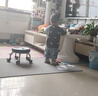 巴厘小豬寶寶外套初冬夾絲棉保暖嬰幼兒上衣男女童冬裝加厚秋季兒童開衫 灰底香蕉 90 cm 曬單實(shí)拍圖