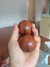 黃金紫檀手球保健球金絲檀木老人健身球實(shí)木質(zhì)實(shí)心健手球把玩手轉 黃金紫檀4.5cm一對 曬單實(shí)拍圖