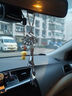 肯拓普汽車掛件女神款水晶天鵝后視鏡可愛車內(nèi)吊飾車載吊墜掛飾 雙面水晶天鵝掛件(白) 曬單實拍圖