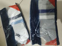 銳步（Reebok）襪子男夏季短筒船襪運(yùn)動(dòng)襪休閑款透氣吸汗防臭耐磨棉襪四季通用 淺灰 （2雙裝） 均碼 曬單實(shí)拍圖