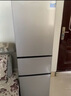 新飛（Frestec）195升三門(mén)家用小型電冰箱 三門(mén)三溫中門(mén)獨(dú)立空間 節(jié)能保鮮低音七檔溫控BCD-195K3AT 曬單實(shí)拍圖