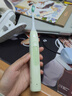 飛利浦（PHILIPS）【肖戰(zhàn)推薦】電動(dòng)牙刷鉆石3系 生日七夕情人節(jié)禮物 情侶款送男生/女友 微泡水流 HX5161/05抹茶綠 曬單實(shí)拍圖