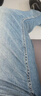 杰克·瓊斯（JACK&JONES） 男裝牛仔褲時(shí)尚百搭個(gè)性經(jīng)典貓須水洗休閑直筒褲子長(cháng)褲225332101 曬單實(shí)拍圖