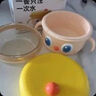 皇寵大眼萌寶寶輔食碗 兒童注水保溫碗吸盤碗 PPSU雙內(nèi)膽碗克洛黃 曬單實拍圖