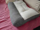 鴻志靜選德國品質(zhì)家用枕頭芯頸椎專(zhuān)用枕頭護頸椎助睡眠舒適枕芯五星級 反牽引-白【單只裝】 曬單實(shí)拍圖